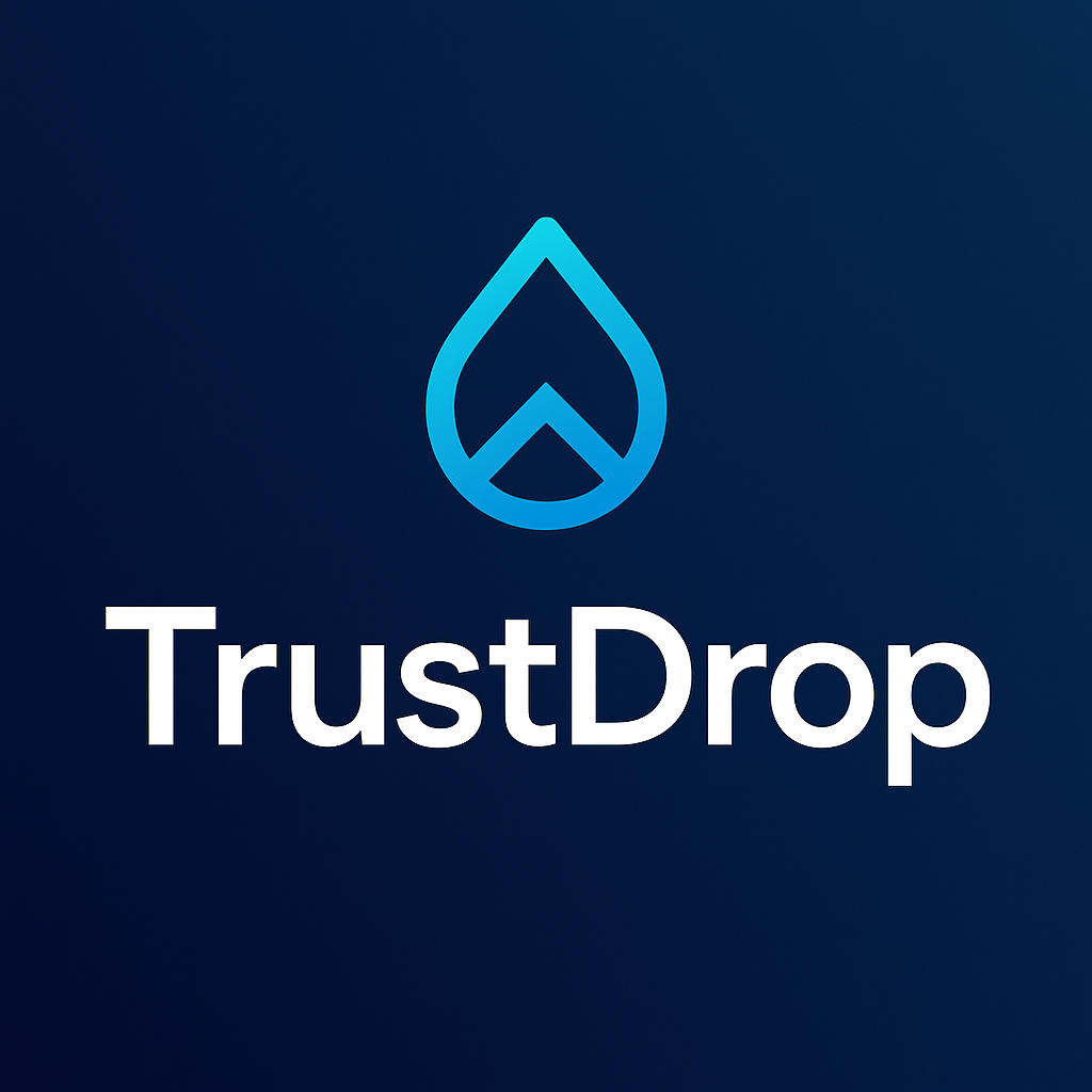 TrustDrop logo